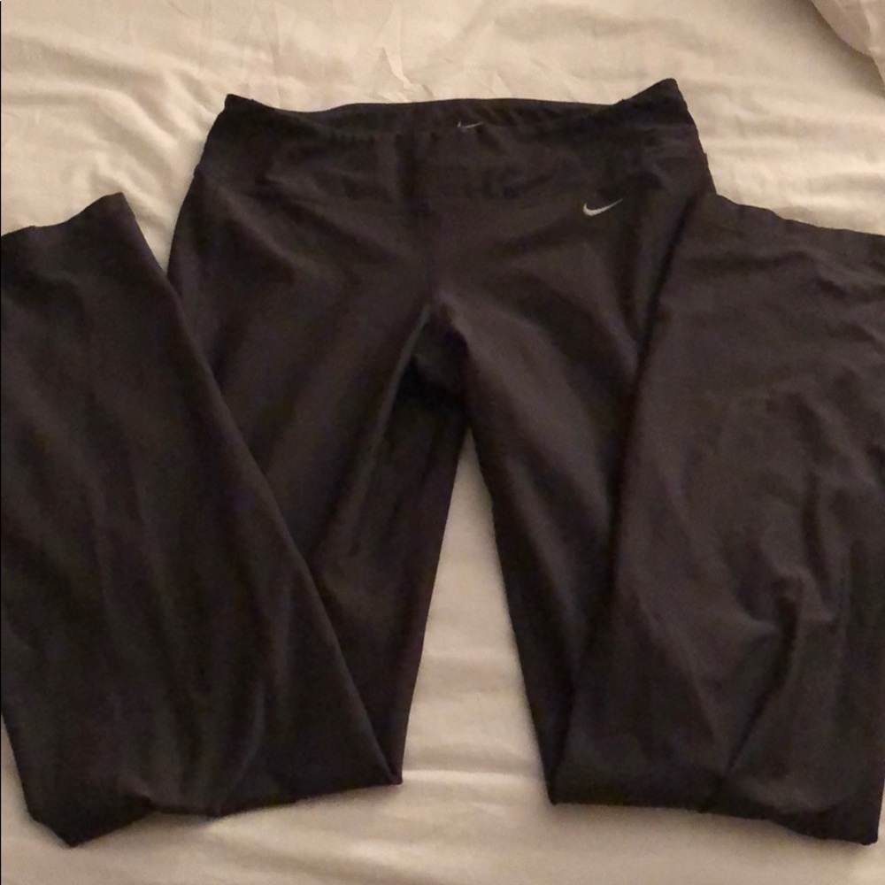 Nike dri fit boot cut leggings